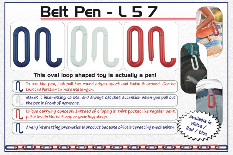 L57 – Belt pen