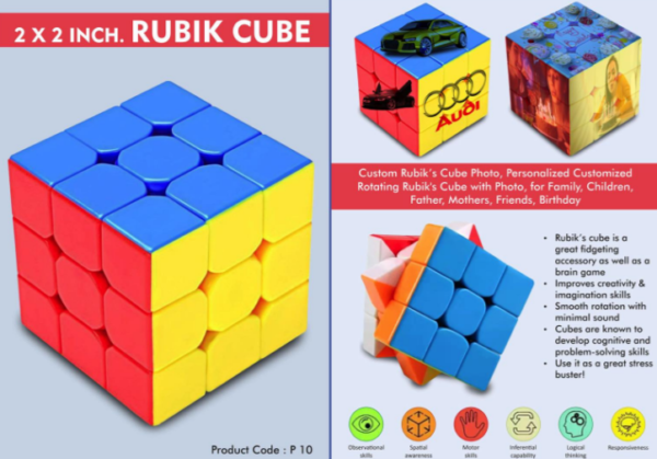 P10 – 2 x 2 inch Rubik Cube
