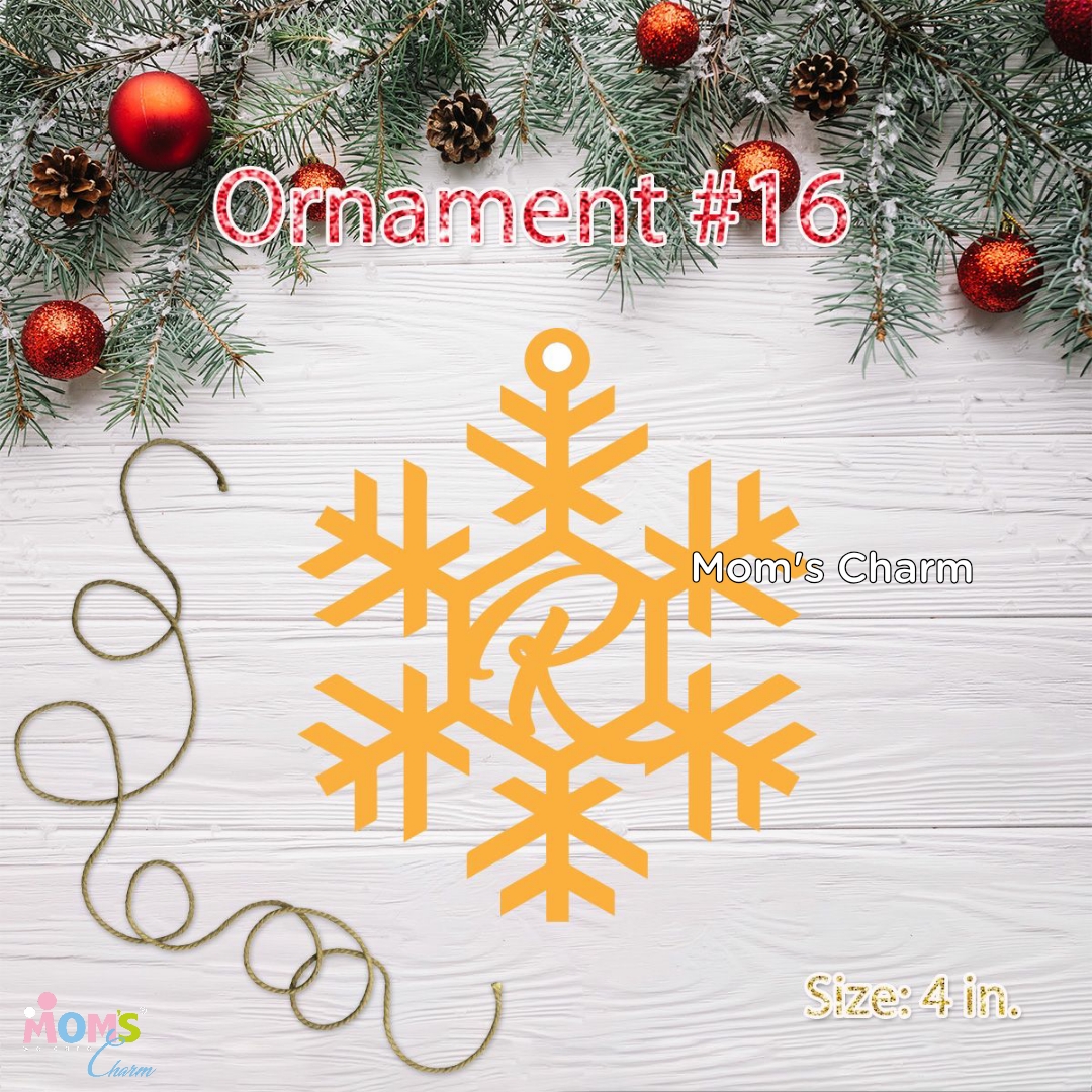 Personalized Christmas Ornament #16