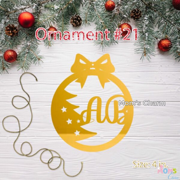 Personalized Christmas Ornament #21