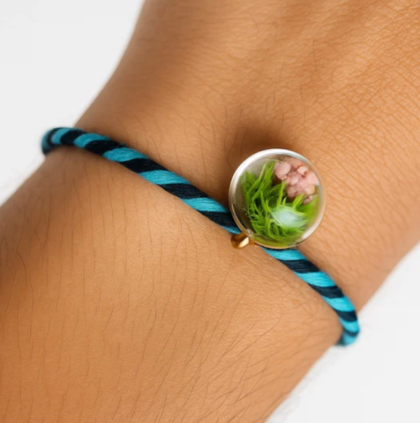 Forest Thread Rakhi Card - Mom's Charm
