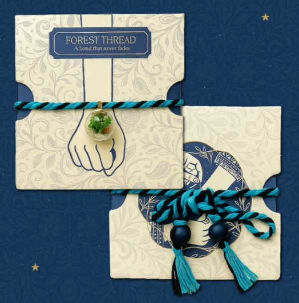 Forest Thread Rakhi Card - Mom's Charm - Image 5