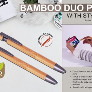 L182 – Bamboo Duo pen with stylus