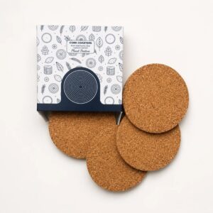 Cork Coasters Set (4pc) (Min. Order: 10 pcs)