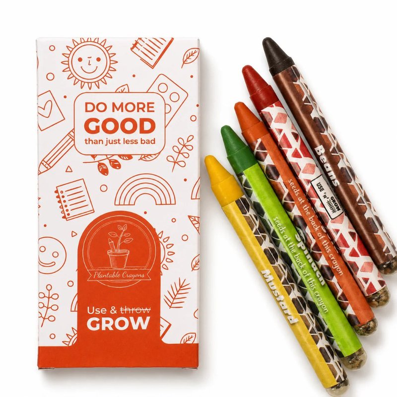 5 Plantable Crayon Set (Min. Order: 100 pcs)