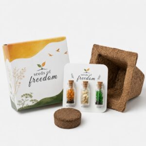 Seeds of Freedom Grow Kit (Min. Order: 10 pcs)