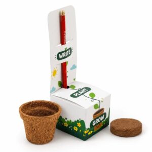 Planting Kit with Seed Pencil (Min. Order: 100 pcs)