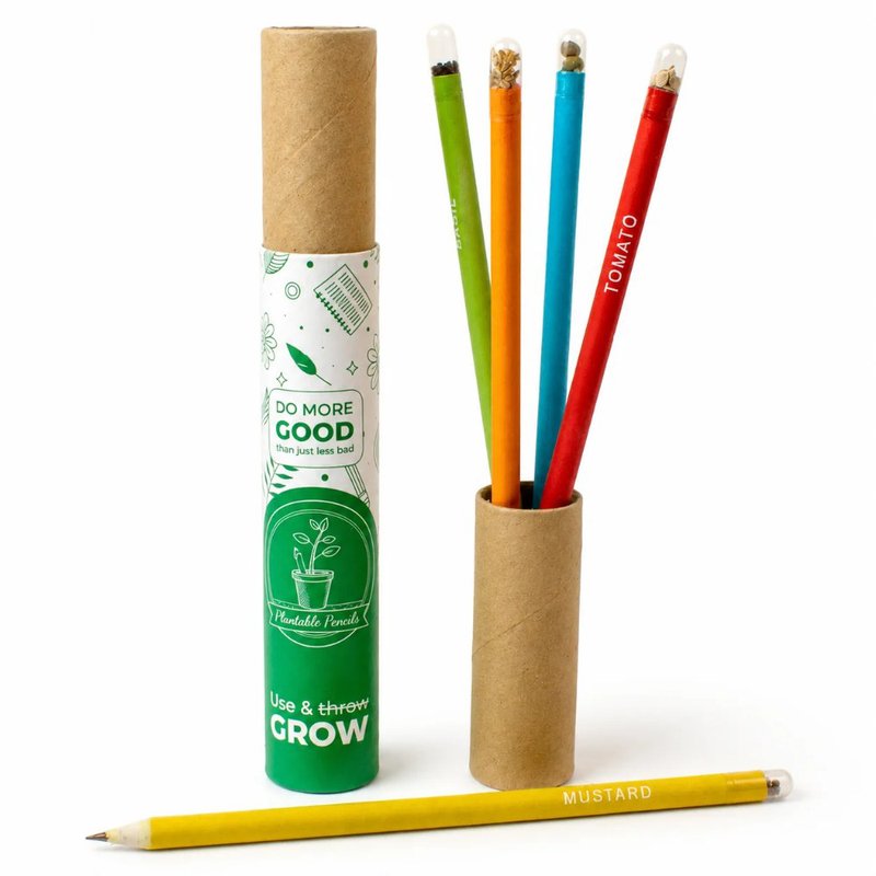 5 Plantable Pencil Set (Min. Order: 100 pcs)