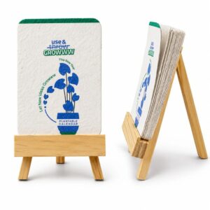 Plantable Calendar (Wood) | B7 Portrait (Min. Order: 10 pcs)