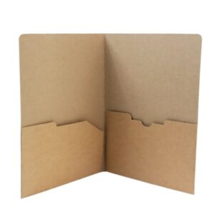 Kraft Folder for A4 Sheets (Min. Order: 100 pcs)