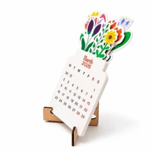 Floral Bouquet Calendar (MDF) (Min. Order: 10 pcs)