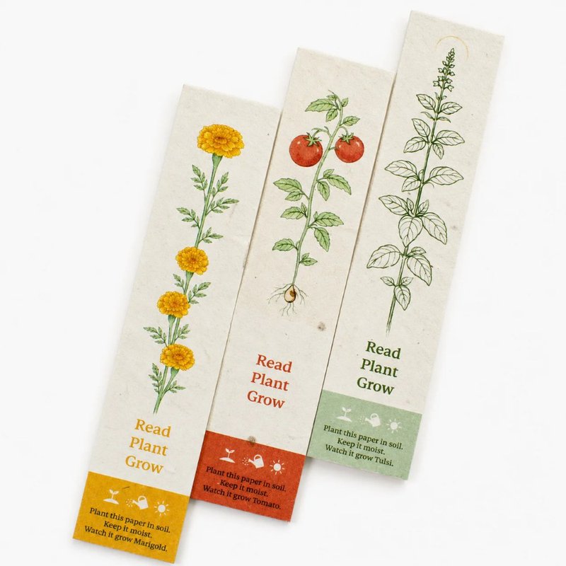 Plantable Bookmark (2" x 7") - 1s (Min. Order: 100 pcs)