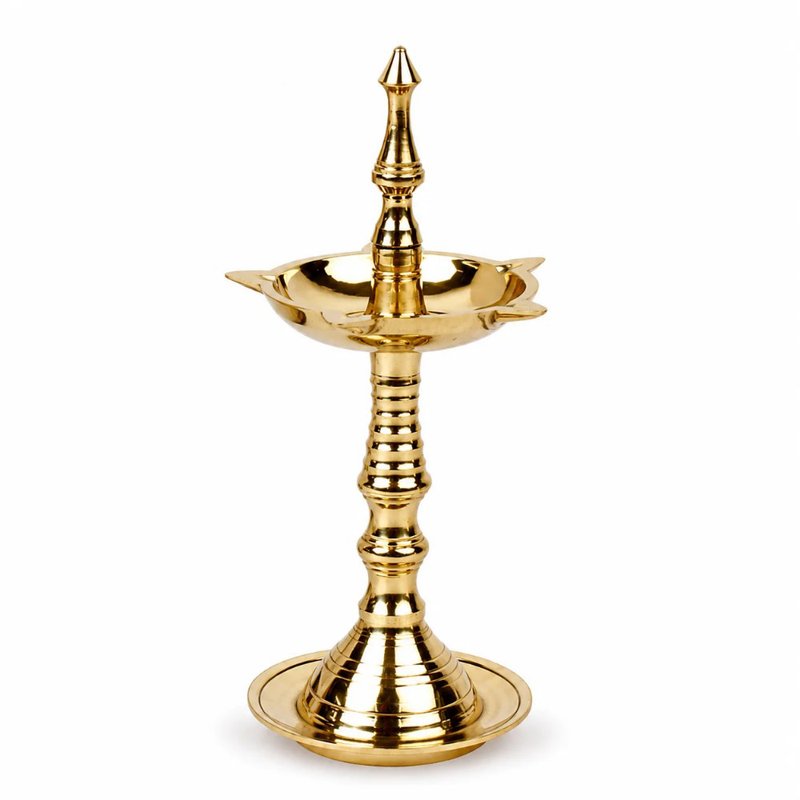 Brass Pooja Deep (Min. Order: 10 pcs)