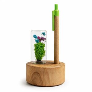 Forest Stump with Eco Click Pen (Min. Order: 10 pcs)