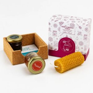 2 Honey + Beeswax candle (Min. Order: 10 pcs)