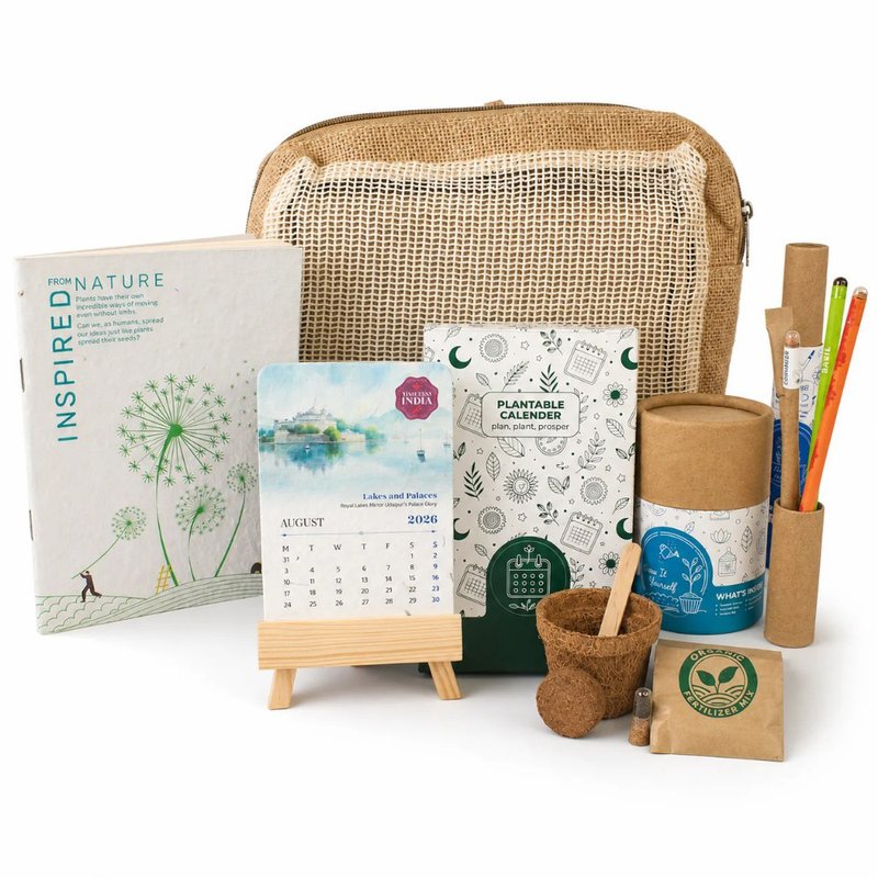Plantable Jute Desk Kit (Min. Order: 10 pcs)