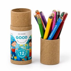 Mini Plantable Colour Pencils (12pc) - RP (Min. Order: 10 pcs)