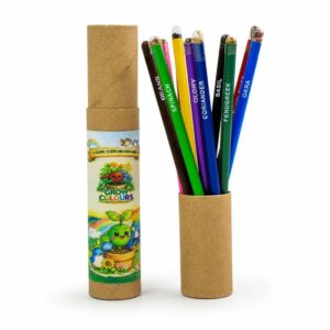 Plantable Colour Pencils (12pc) (Min. Order: 10 pcs)
