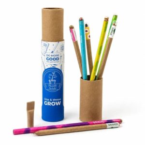 Plantable Pen Pencil (4+4) (Min. Order: 10 pcs)