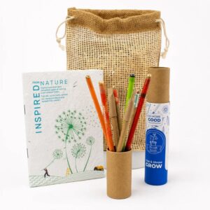 Plantable 4+4 Jute Stationery Kit (Min. Order: 10 pcs)